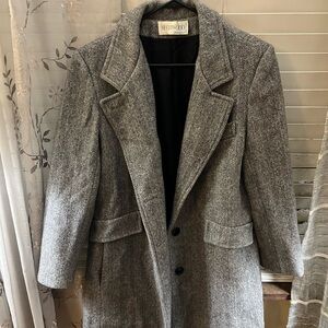 Vintage herringbone will coat